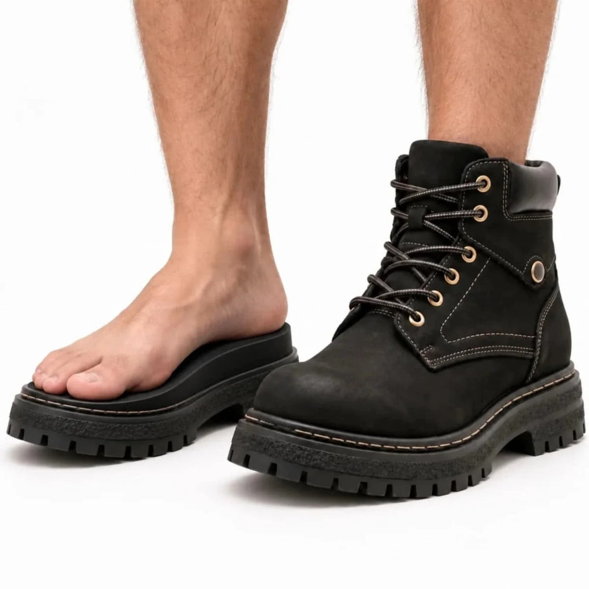 Breyxon MotoLift™ +8 – Scarpe da moto con rialzo interno