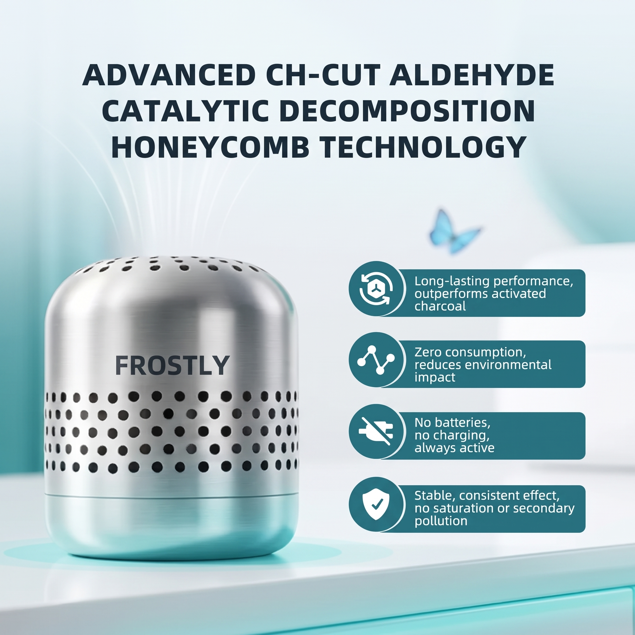 Frostly™ – Fridge Odor & Bacteria Purifier